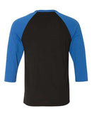 BELLA + CANVAS - Unisex Three-Quarter Sleeve Baseball Tee - 3200