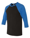 BELLA + CANVAS - Unisex Three-Quarter Sleeve Baseball Tee - 3200