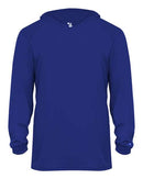 Badger - Youth B-Core Long Sleeve Hooded T-Shirt - 2105