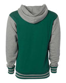 Independent Trading Co. - Unisex Heavyweight Varsity Full-Zip Hooded Sweatshirt - IND45UVZ
