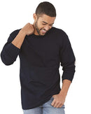 Bayside - USA-Made Long Sleeve T-Shirt with a Pocket - 8100 (More Color)