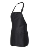 Q-Tees - Full-Length Apron with Pouch Pocket - Q4250