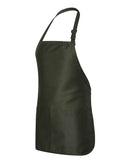 Q-Tees - Full-Length Apron with Pouch Pocket - Q4250