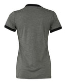 BELLA + CANVAS - Women's Jersey Heather Ringer Tee - 6050