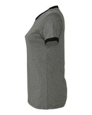BELLA + CANVAS - Women's Jersey Heather Ringer Tee - 6050