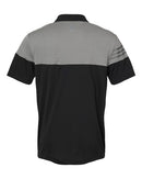 Adidas - Heathered 3-Stripes Colorblock Sport Shirt - A213