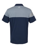Adidas - Heathered 3-Stripes Colorblock Sport Shirt - A213