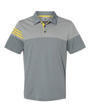 Adidas - Heathered 3-Stripes Colorblock Sport Shirt - A213