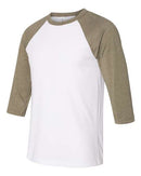 BELLA + CANVAS - Unisex Three-Quarter Sleeve Baseball Tee - 3200 (More Color)