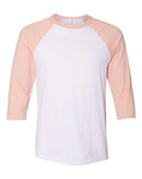 BELLA + CANVAS - Unisex Three-Quarter Sleeve Baseball Tee - 3200 (More Color)