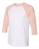 BELLA + CANVAS - Unisex Three-Quarter Sleeve Baseball Tee - 3200 (More Color)