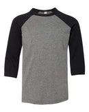 BELLA + CANVAS - Youth Three-Quarter Sleeve Baseball Tee - 3200Y