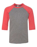 BELLA + CANVAS - Youth Three-Quarter Sleeve Baseball Tee - 3200Y