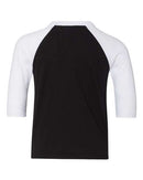 BELLA + CANVAS - Toddler Three-Quarter Sleeve Baseball Tee - 3200T