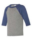 BELLA + CANVAS - Toddler Three-Quarter Sleeve Baseball Tee - 3200T