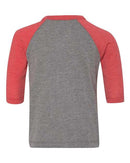 BELLA + CANVAS - Toddler Three-Quarter Sleeve Baseball Tee - 3200T