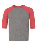 BELLA + CANVAS - Toddler Three-Quarter Sleeve Baseball Tee - 3200T