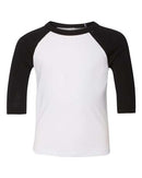 BELLA + CANVAS - Toddler Three-Quarter Sleeve Baseball Tee - 3200T