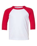 BELLA + CANVAS - Toddler Three-Quarter Sleeve Baseball Tee - 3200T