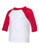 BELLA + CANVAS - Toddler Three-Quarter Sleeve Baseball Tee - 3200T