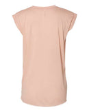 BELLA + CANVAS - Women’s Flowy Rolled Cuffs Muscle Tee - 8804