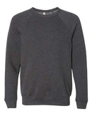BELLA + CANVAS - Unisex Sponge Fleece Raglan Crewneck Sweatshirt - 3901