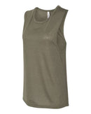 BELLA + CANVAS - Women's Flowy Scoop Muscle Tank - 8803 (More Color)