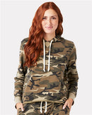 Alternative - Women’s Day Off Burnout French Terry Hooded Sweatshirt - 8628