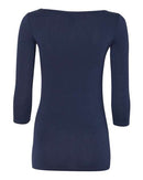 Anvil - Women’s Stretch Three-Quarter Sleeve T-Shirt - 2455L