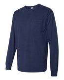 ComfortWash by Hanes - Garment Dyed Long Sleeve T-Shirt With a Pocket - GDH250