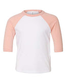 BELLA + CANVAS - Toddler Three-Quarter Sleeve Baseball Tee - 3200T