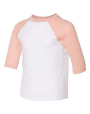 BELLA + CANVAS - Toddler Three-Quarter Sleeve Baseball Tee - 3200T