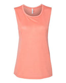 BELLA + CANVAS - Women's Flowy Scoop Muscle Tank - 8803 (More Color)