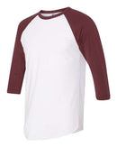 American Apparel - 50/50 Raglan Three-Quarter Sleeve Tee - BB453W (More Color)