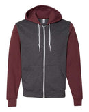 American Apparel - Flex Fleece Unisex Full-Zip Hoodie - F497W
