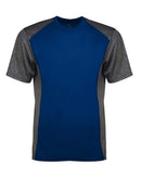 Badger - Line Embossed Colorblock T-Shirt - 4158