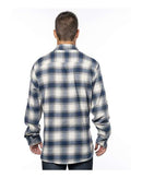 Burnside - Yarn-Dyed Long Sleeve Flannel Shirt - 8210