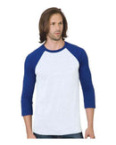 Bayside - Triblend Three-Quarter Sleeve Raglan Tee - 9525