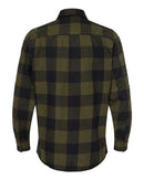 Burnside - Yarn-Dyed Long Sleeve Flannel Shirt - 8210