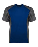 Badger - Line Embossed Colorblock T-Shirt - 4158