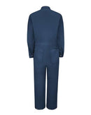 Red Kap - Zip-Front Cotton Coverall Long Sizes - CC18L