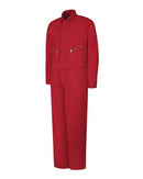 Red Kap - Zip-Front Cotton Coverall Long Sizes - CC18L