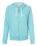 JERZEES - Women's Snow Heather French Terry Full-Zip Hooded Sweatshirt - 92WR