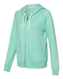 JERZEES - Women's Snow Heather French Terry Full-Zip Hooded Sweatshirt - 92WR
