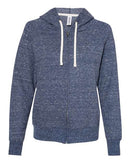 JERZEES - Women's Snow Heather French Terry Full-Zip Hooded Sweatshirt - 92WR