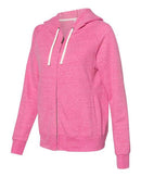 JERZEES - Women's Snow Heather French Terry Full-Zip Hooded Sweatshirt - 92WR