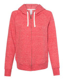 JERZEES - Women's Snow Heather French Terry Full-Zip Hooded Sweatshirt - 92WR