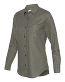 Weatherproof - Women’s Vintage Brushed Flannel Solid Shirt - W198306