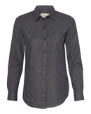 Weatherproof - Women’s Vintage Brushed Flannel Solid Shirt - W198306