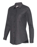 Weatherproof - Women’s Vintage Brushed Flannel Solid Shirt - W198306
